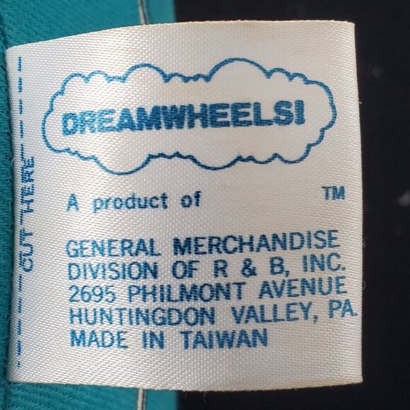 Vintage Dreamwheels Chevy Bel Air Car Plush Pillow Stuffed Toy Blue 1985 - Picture 9 of 16
